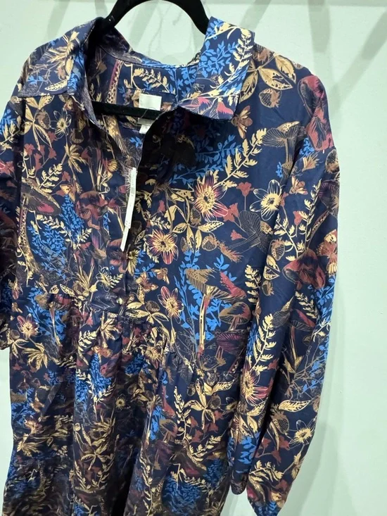 Bettina Tiered Shirtdress by Maeve NWT - Picture 3 of 4